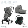 Trio Mios 3 + Nacelle + Aton B2 CYBEX Chrome Black/Soho Grey - Volcano -MADE4BABY BOUTIQUE trio mios 2022 nacelle aton b2 cybex chrome blacksoho grey volcano