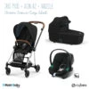 Trio Mios 3 + Nacelle + Aton B2 CYBEX Chrome Brown/Deep Black - Volcano -MADE4BABY BOUTIQUE trio mios 2022 nacelle aton b2 cybex chrome browndeep black volcano