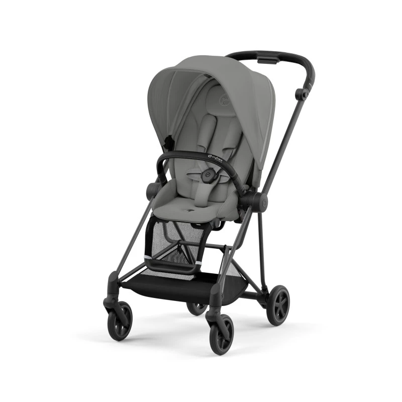 Trio Poussette Mios 3 + Nacelle + Cloud T CYBEX Matt Black/Mirage Grey 4 Trio Poussette Mios 3 + Nacelle + Cloud T CYBEX Matt Black/Mirage Grey – Image 2