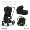 Trio Poussette Priam 4 + Nacelle + Aton B2 CYBEX Chrome Brown/Deep Black - Volcano 2 Trio Poussette Priam 4 + Nacelle + Aton B2 CYBEX Chrome Brown/Deep Black - Volcano -MADE4BABY BOUTIQUE trio poussette priam 2022 nacelle aton b2 cybex chrome browndeep black volcano