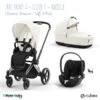 Trio Poussette Priam 4 + Cloud T I-Size + Nacelle CYBEX Chrome Brown/Off White -MADE4BABY BOUTIQUE trio poussette priam 4 cloud t i size nacelle cybex chrome brownoff white