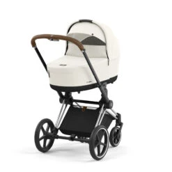 Trio Poussette Priam 4 + Cloud T I-Size + Nacelle CYBEX Chrome Brown/Off White -MADE4BABY BOUTIQUE trio poussette priam 4 cloud t i size nacelle cybex chrome brownoff white 2