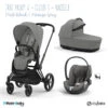Trio Poussette Priam 4 + Cloud T I-Size + Nacelle CYBEX Matt Black/Mirage Grey 1 Trio Poussette Priam 4 + Cloud T I-Size + Nacelle CYBEX Matt Black/Mirage Grey -MADE4BABY BOUTIQUE trio poussette priam 4 cloud t i size nacelle cybex matt blackmirage grey
