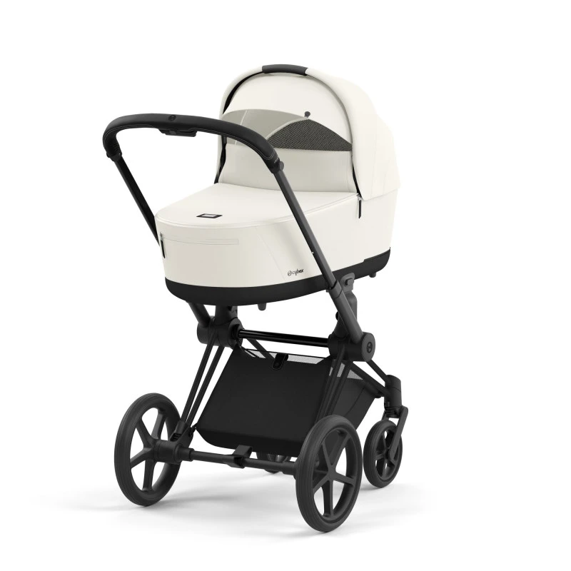 Trio Poussette Priam 4 + Cloud T I-Size + Nacelle CYBEX Matt Black/Off White 5 Trio Poussette Priam 4 + Cloud T I-Size + Nacelle CYBEX Matt Black/Off White – Image 3