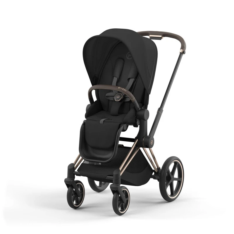 Trio Poussette Priam 4 + Cloud T I-Size + Nacelle CYBEX RoseGold/Sepia Black 5 Trio Poussette Priam 4 + Cloud T I-Size + Nacelle CYBEX RoseGold/Sepia Black – Image 3