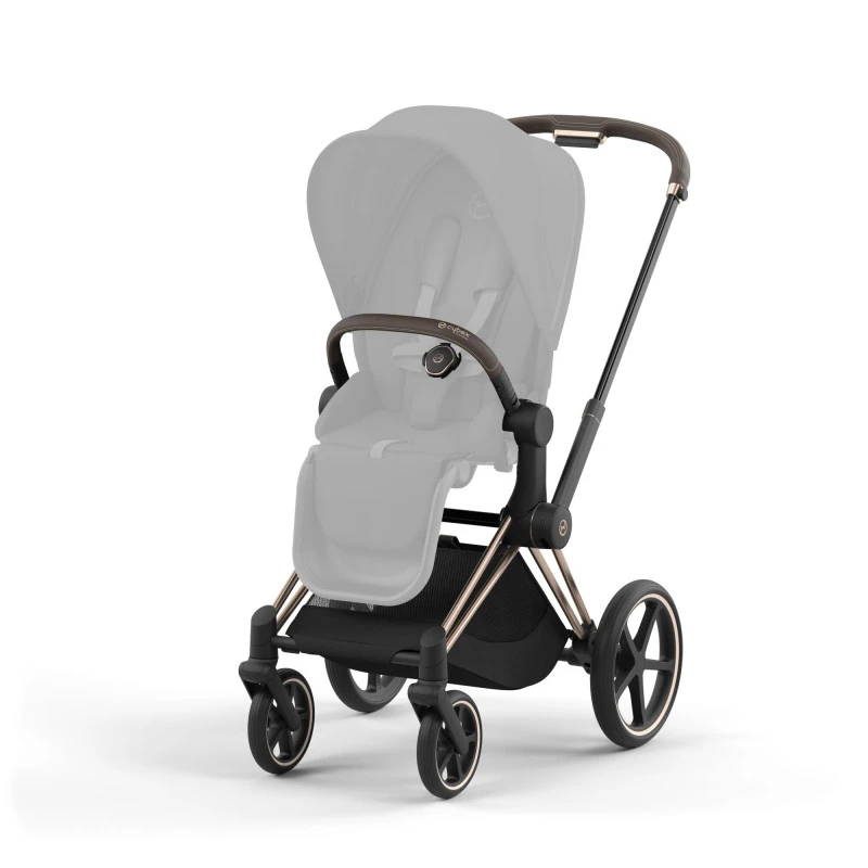 Trio Poussette Priam 4 + Cloud T I-Size + Nacelle CYBEX RoseGold/Sepia Black 6 Trio Poussette Priam 4 + Cloud T I-Size + Nacelle CYBEX RoseGold/Sepia Black – Image 4