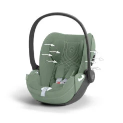 Trio Poussette Priam 4 + Cloud T Plus I-Size + Nacelle CYBEX Chrome Black/Leaf Green -MADE4BABY BOUTIQUE trio poussette priam 4 cloud t plus i size nacelle cybex chrome blackleaf green 14