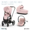 Trio Poussette Priam 4 + Cloud T Plus I-Size + Nacelle CYBEX RoseGold/Peach Pink -MADE4BABY BOUTIQUE trio poussette priam 4 cloud t plus i size nacelle cybex rosegoldpeach pink