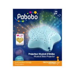 Veilleuse Etoile Projecteur à Piles PABOBO Bleue -MADE4BABY BOUTIQUE veilleuse etoile projecteur a piles pabobo bleue 7