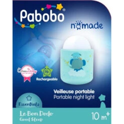 Veilleuse Nomade Timoléo PABOBO Bleue -MADE4BABY BOUTIQUE veilleuse nomade bleue pabobo 3
