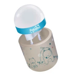 Veilleuse Nomade "Dans Les Bois" PABOBO Beige -MADE4BABY BOUTIQUE veilleuse nomade pabobo beige bois 1