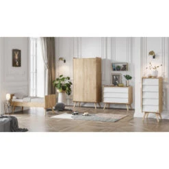 Armoire 2 Portes VOX Vintage -MADE4BABY BOUTIQUE vintage armoire 2p bois 3