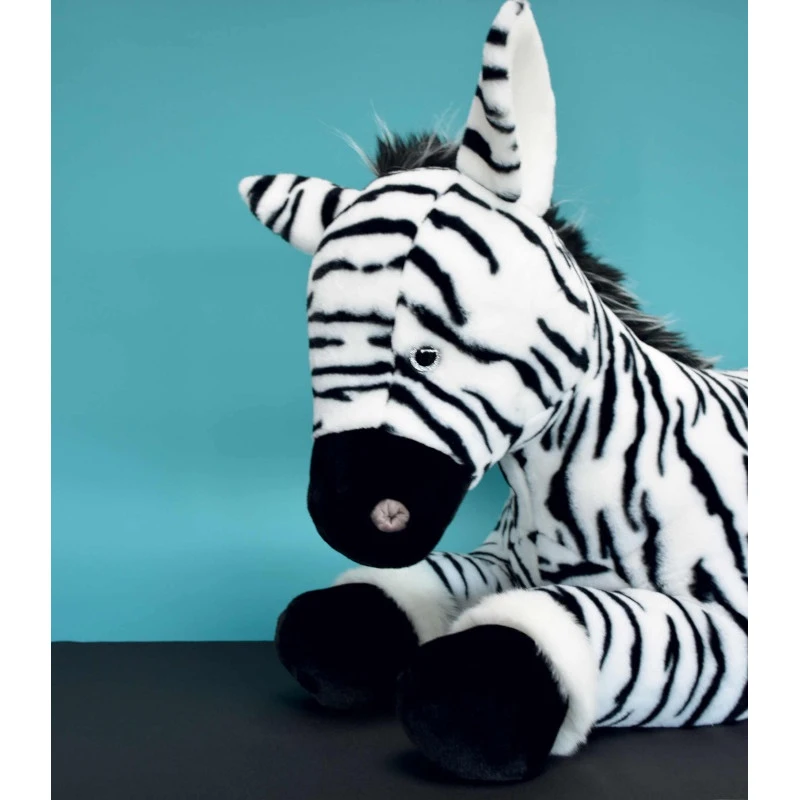 Zéphir Le Zèbre 50cm "Terre Sauvage" HISTOIRE D'OURS Blanc 5 Zéphir Le Zèbre 50cm "Terre Sauvage" HISTOIRE D'OURS Blanc – Image 3